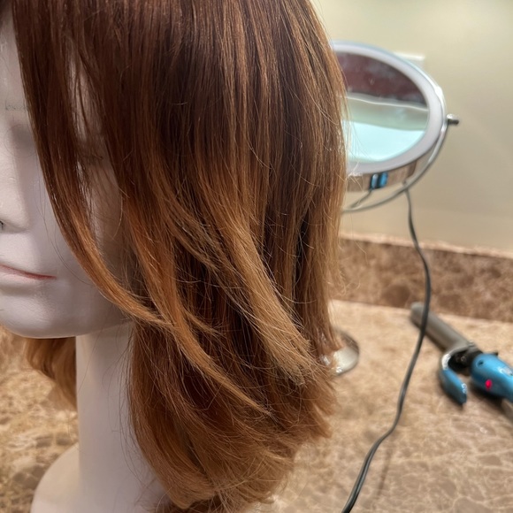 NYC Shuly Wig -pre-cut, color 16/10 OMBRÉ Real hair $1750 Candy style - Picture 2 of 15